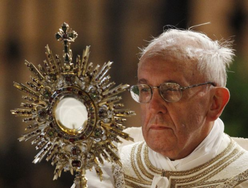 eucharist pope francis